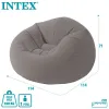 Piepūšamais baseina krēsls Intex Pelēks 107 x 69 x 104 cm 114 x 71 x 114 cm (6 gb.)