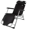 Шезлонг Aktive Чёрный 153 x 33 x 47 cm