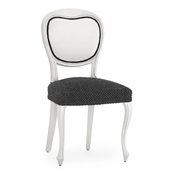 Chair Cover Eysa THOR Dark grey 50 x 5 x 50 cm 2 Units