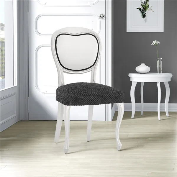 Chair Cover Eysa THOR Dark grey 50 x 5 x 50 cm 2 Units