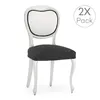 Chair Cover Eysa THOR Dark grey 50 x 5 x 50 cm 2 Units