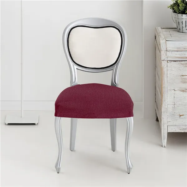 Chair Cover Eysa ULISES Burgundy 50 x 5 x 50 cm 2 Units