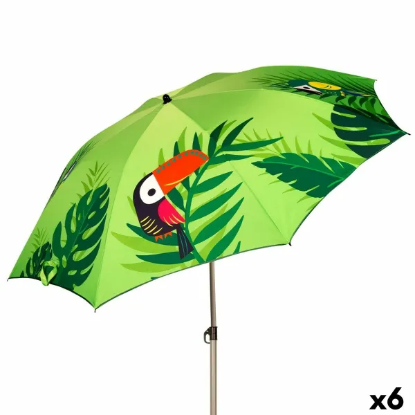 Зонтик Aktive 200 x 210 x 200 cm 200 x 215 x 200 cm (6 штук)