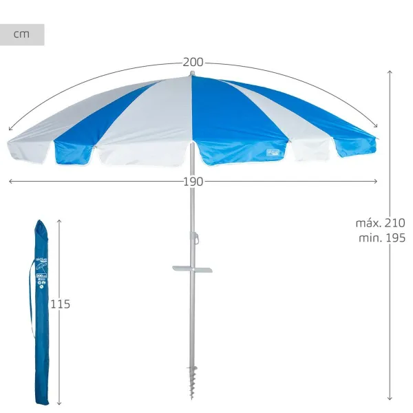 Saulessargs Aktive 200 x 210 x 200 cm (6 gb.)