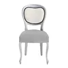 Chair Cover Eysa ULISES Pearl Gray 50 x 5 x 50 cm 2 Units