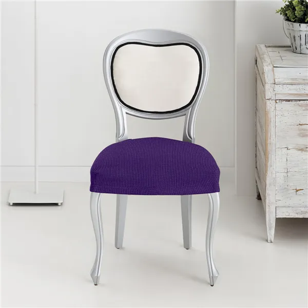 Chair Cover Eysa ULISES Purple 50 x 5 x 50 cm 2 Units