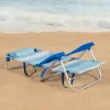 Пляжный стул Aktive 47 x 82 x 49 cm (2 штук)