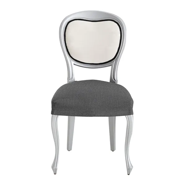 Chair Cover Eysa ULISES Grey 50 x 5 x 50 cm 2 Units