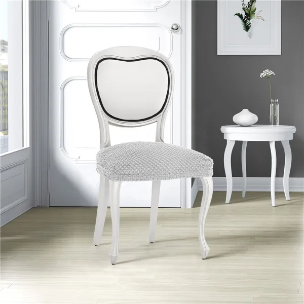 Chair Cover Eysa THOR Grey 50 x 5 x 50 cm 2 Units