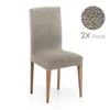 Chair Cover Eysa ROC Light brown 50 x 60 x 50 cm 2 Units