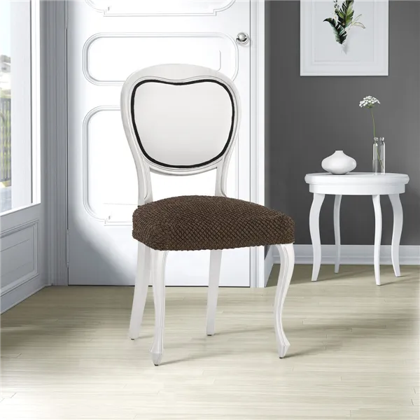 Chair Cover Eysa THOR Brown 50 x 5 x 50 cm 2 Units