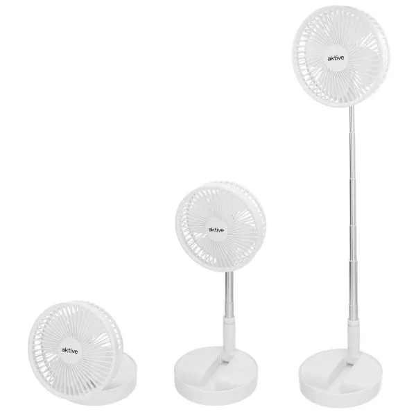 Saliekams Portatīvais Ventilators Aktive Uzlādējams (4 gb.)