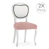 Chair Cover Eysa THOR Pink 50 x 5 x 50 cm 2 Units