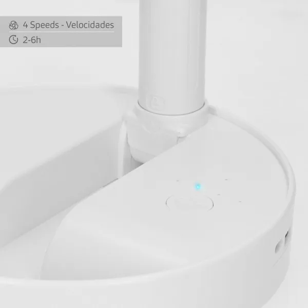 Saliekams Portatīvais Ventilators Aktive Uzlādējams (4 gb.)
