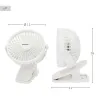 Rechargeable Desk Fan Aktive (6 Units)