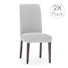 Chair Cover Eysa THOR Grey 50 x 55 x 50 cm 2 Units