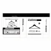 Apģērbu pakaramo komplekts Max Home Dabisks Koks Tērauds 44,5 x 23 x 1 cm 20 Daudzums (4 gb.)