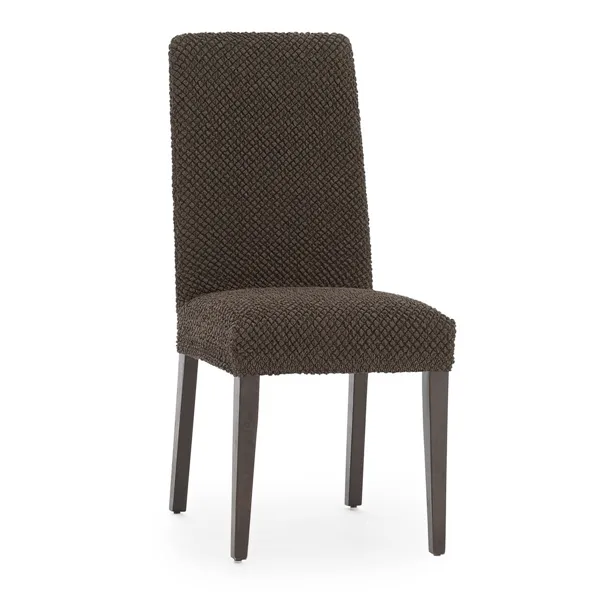 Chair Cover Eysa THOR Brown 50 x 55 x 50 cm 2 Units