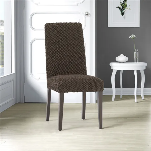 Chair Cover Eysa THOR Brown 50 x 55 x 50 cm 2 Units