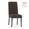 Chair Cover Eysa THOR Brown 50 x 55 x 50 cm 2 Units