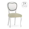 Chair Cover Eysa THOR Linen 50 x 5 x 50 cm 2 Units