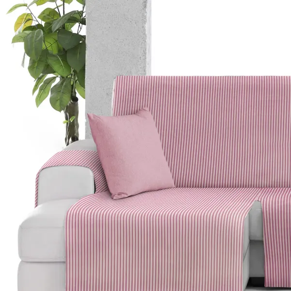 Cushion cover Eysa LEVANTE Pink 45 x 45 cm Squared