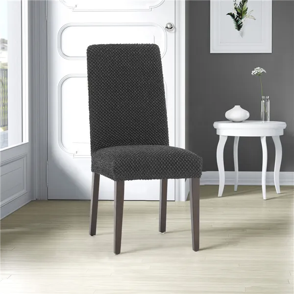 Chair Cover Eysa THOR Dark grey 50 x 55 x 50 cm 2 Units