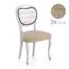 Chair Cover Eysa ROC Beige 50 x 5 x 50 cm 2 Units