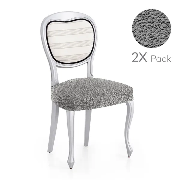 Chair Cover Eysa ROC Light grey 50 x 5 x 50 cm 2 Units