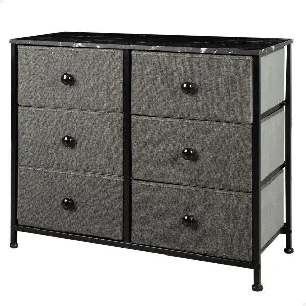 Lipasto Max Home Harmaa Marmori 80 x 62 x 30 cm