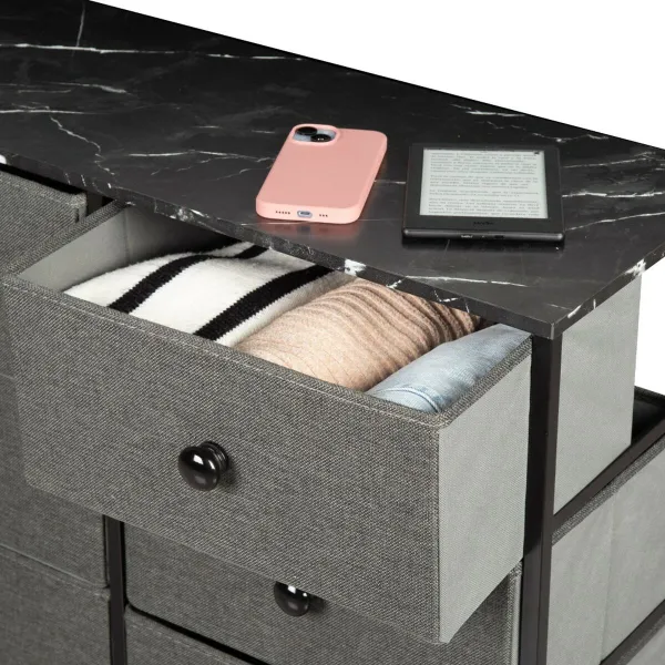 Lipasto Max Home Harmaa Marmori 80 x 62 x 30 cm