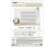 Kumode Max Home Balts 80 x 62 x 30 cm