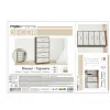 Комод Max Home Белый Серый современный 58 x 112 x 30 cm