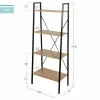 Plaukti Max Home Tērauds Melamīna skaidu plātnes 60 x 148 x 32 cm