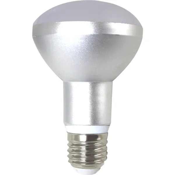 LED lamp Silver Electronics 996317 E27 White Grey 8 W 60 W 5000K