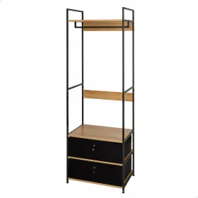 Skapītis Max Home Drāna Tērauds Melamīna skaidu plātnes 60 x 175 x 40 cm