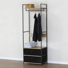 Skapītis Max Home Drāna Tērauds Melamīna skaidu plātnes 60 x 175 x 40 cm