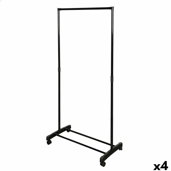Coat rack Max Home Steel Plastic 75 x 157 x 42 cm (4 Units)