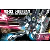 Decorative Figure Bandai RX-93 Nu GUNDAM Yellow White Black Plastic