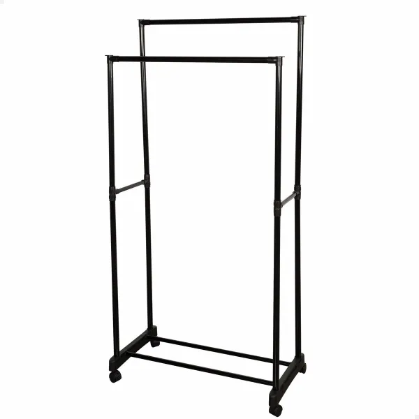 Coat rack Max Home Steel Plastic 75 x 157 x 40 cm (4 Units)