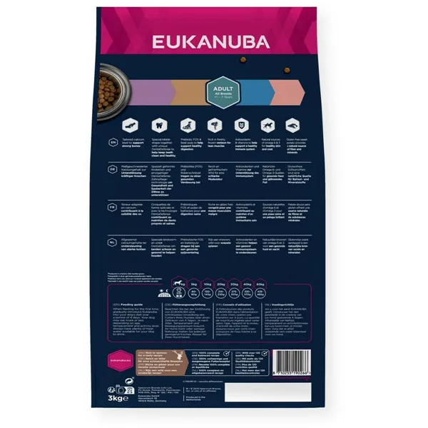 Fodder Eukanuba Venison Veal 3 Kg