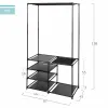 Mēteļu plaukts Max Home Tērauds 87 x 158 x 45 cm (4 gb.)