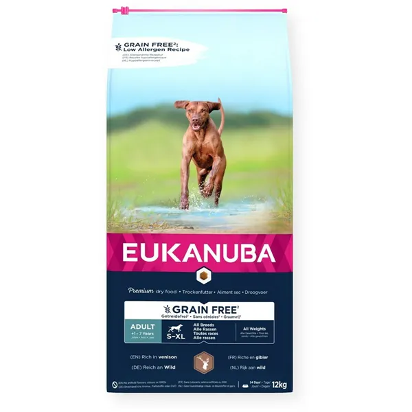 Fodder Eukanuba Venison Veal 12 kg