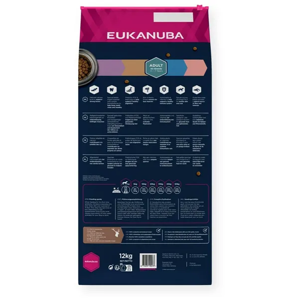 Fodder Eukanuba Venison Veal 12 kg