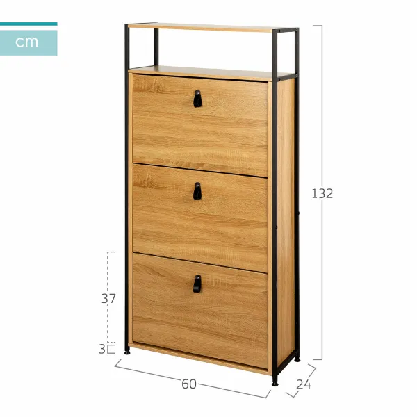 Shoe Rack Max Home 60 x 132 x 24 cm