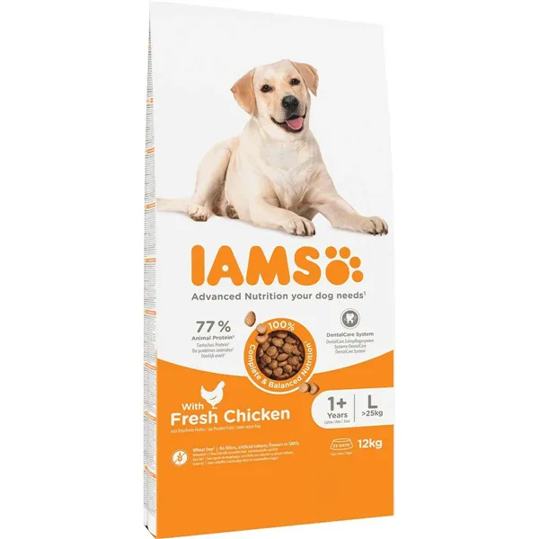 Fodder IAMS Vitality Adult Large Breed Chicken 12 kg