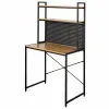 Galda ar plauktiem Max Home Tērauds Melamīna skaidu plātnes 84 x 148 x 50 cm