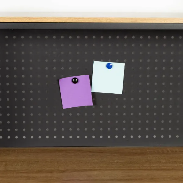 Desk with Shelves Max Home Steel Melamin Particleboard 84 x 148 x 50 cm