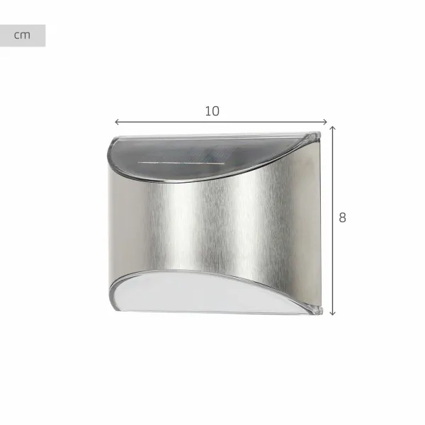 Solar-powered spotlight Aktive 10 x 8 x 5 cm (6 Units)