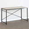 Rašomasis stalas Max Home Plienas Melaminas drožlių plokštė 120 x 71 x 60 cm